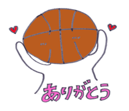 basketball freak sticker #6399280