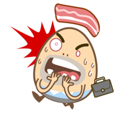 sad egg sticker #6399761