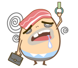 sad egg sticker #6399764