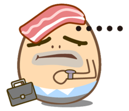 sad egg sticker #6399766