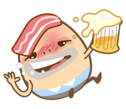 sad egg sticker #6399769