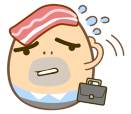 sad egg sticker #6399770