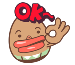 sad egg sticker #6399772