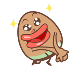 sad egg sticker #6399777