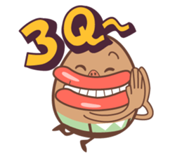 sad egg sticker #6399780