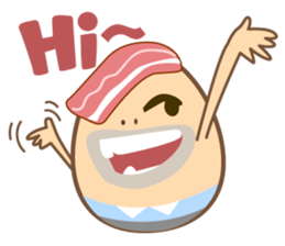 sad egg sticker #6399781