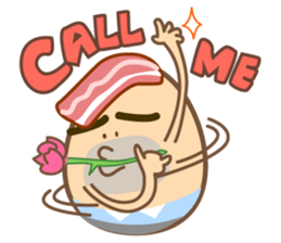 sad egg sticker #6399783