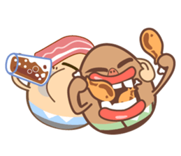 sad egg sticker #6399784