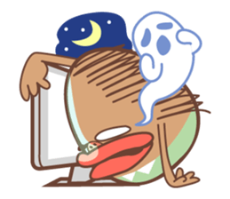 sad egg sticker #6399786