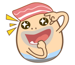 sad egg sticker #6399792