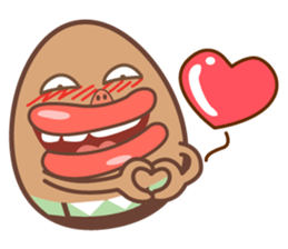 sad egg sticker #6399796