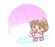Fluffy Fairy of macaroons color sticker #6400044