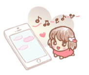 Fluffy Fairy of macaroons color sticker #6400048