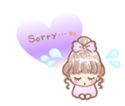 Fluffy Fairy of macaroons color sticker #6400058