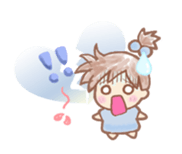 Fluffy Fairy of macaroons color sticker #6400059