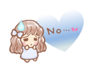 Fluffy Fairy of macaroons color sticker #6400061