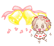 Fluffy Fairy of macaroons color sticker #6400068