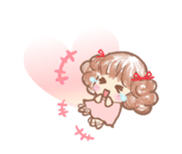 Fluffy Fairy of macaroons color sticker #6400073