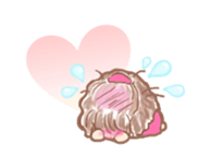 Fluffy Fairy of macaroons color sticker #6400074