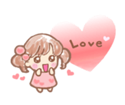 Fluffy Fairy of macaroons color sticker #6400076