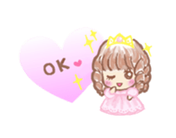 Fluffy Fairy of macaroons color sticker #6400079