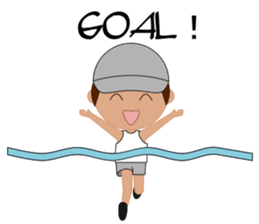 Smile & Running Life ---Boy--- sticker #6400753