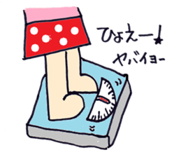 mushuroom head RIRA sticker #6400766