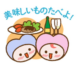 Set of "Loverin (Chap. always with you)" sticker #6401055