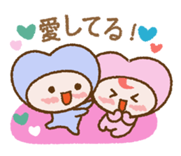 Set of "Loverin (Chap. always with you)" sticker #6401061