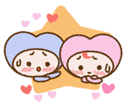 Set of "Loverin (Chap. always with you)" sticker #6401076