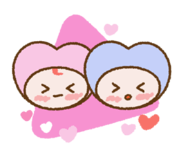 Set of "Loverin (Chap. always with you)" sticker #6401078