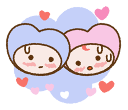 Set of "Loverin (Chap. always with you)" sticker #6401079