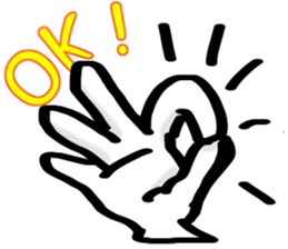 Only by a hand sticker #6401377