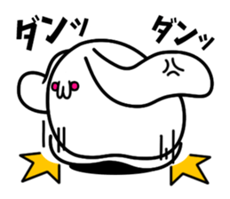 Obesity Rabbit sticker #6401485