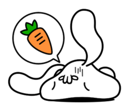 Obesity Rabbit sticker #6401493