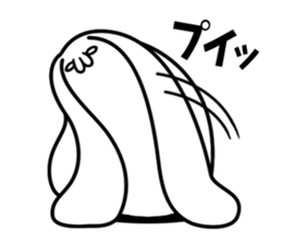 Obesity Rabbit sticker #6401499