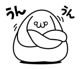 Obesity Rabbit sticker #6401505