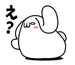 Obesity Rabbit sticker #6401506