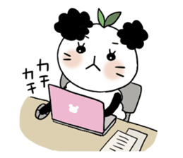 Panda of the panda.Revision sticker #6401685