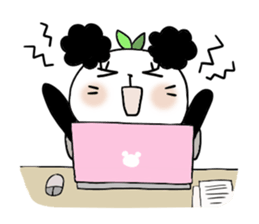 Panda of the panda.Revision sticker #6401690