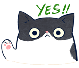 Cool Tuxedo Cat sticker #6401842