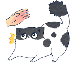 Cool Tuxedo Cat sticker #6401847
