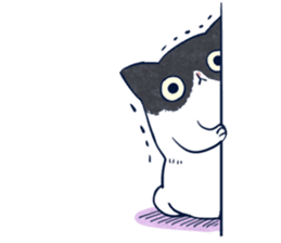 Cool Tuxedo Cat sticker #6401850