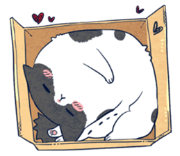 Cool Tuxedo Cat sticker #6401858