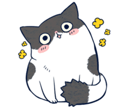 Cool Tuxedo Cat sticker #6401859