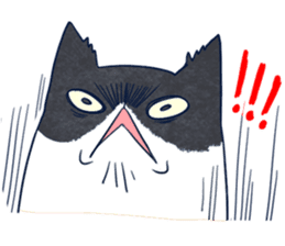 Cool Tuxedo Cat sticker #6401861