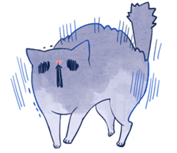 Cool Tuxedo Cat sticker #6401872