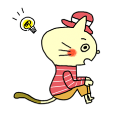 mikeneko kyabetukun sticker #6402136