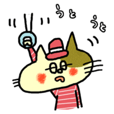 mikeneko kyabetukun sticker #6402146