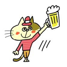 mikeneko kyabetukun sticker #6402150